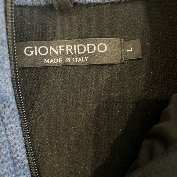 Gionfriddo Italian Washable Denim Wool Jacket with tags still on never worn. - Picture 3 of 3